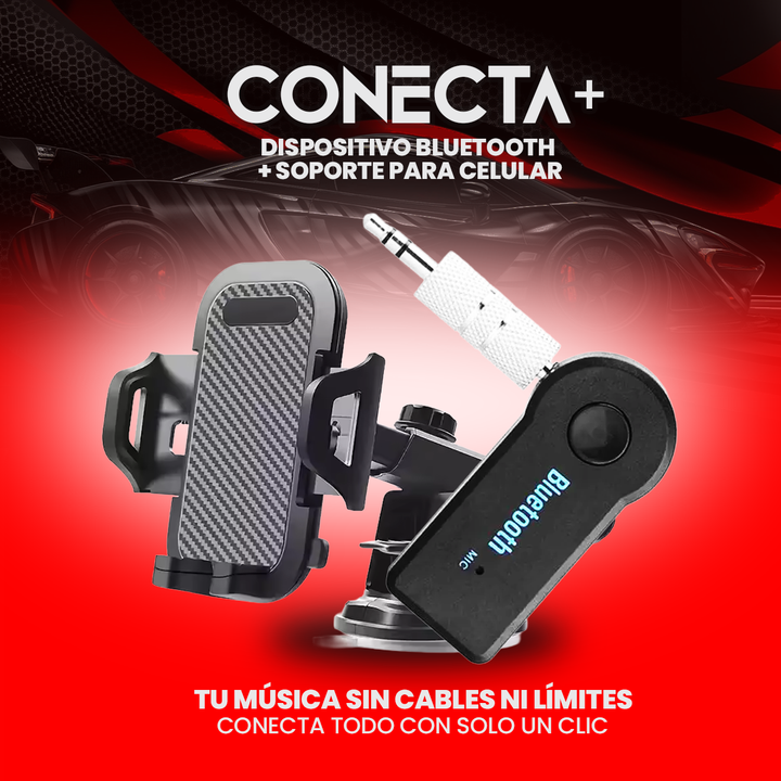 DISPOSITIVO BLUETOOTH + SOPORTE PARA CELULAR