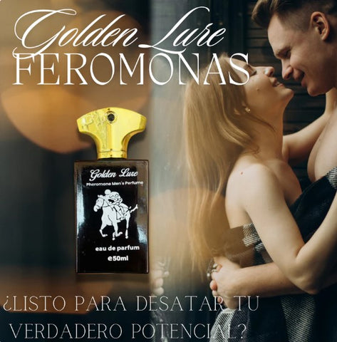 Golden Lure™ Perfume con Feromonas (2X1) + E-book "Técnicas de seducción"