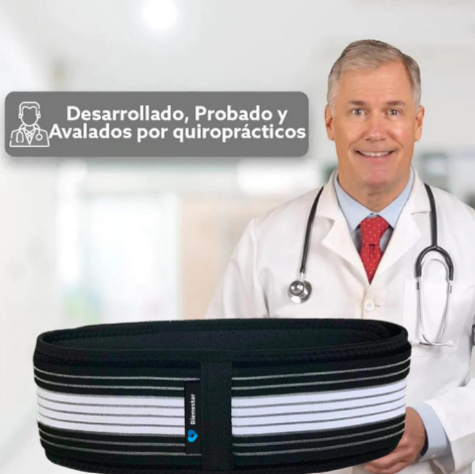 Cinturón Lumbar Anti-Dolor® + Masajeador Gratis + Ebook📘 Gratis