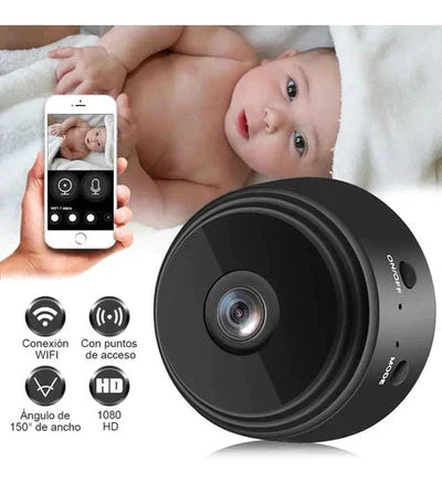 Cámara Seguridad Espía Wifi Inalámbrica Tiempo Real HD