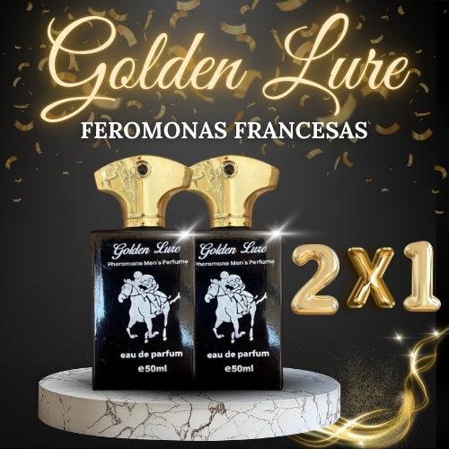 Golden Lure™ Perfume con Feromonas (2X1) + E-book "Técnicas de seducción"