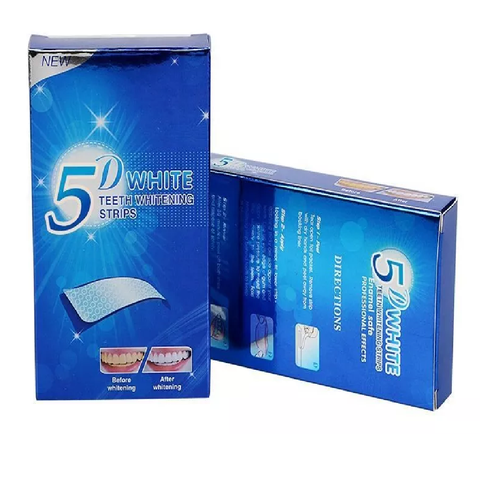 BANDAS BLANQUEADORAS DIENTES 5D