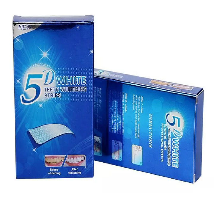 BANDAS BLANQUEADORAS DIENTES 5D