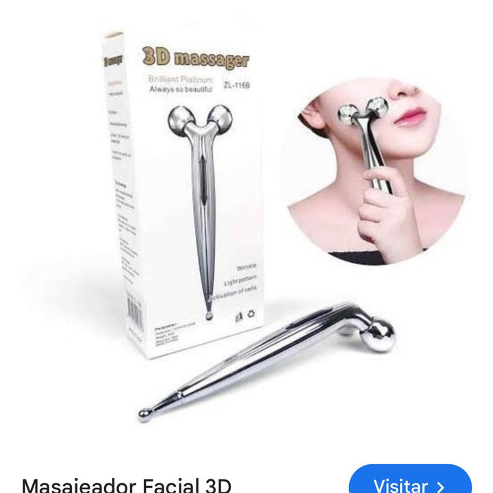 MASAJEADOR FACIAL Y MUSCULAR 3D